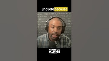 Unwinding DEI: Part I