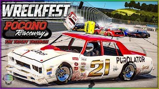 NASCAR Legends vs. POCONO! | Wreckfest