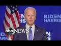 Joe Biden confident he will win presidency