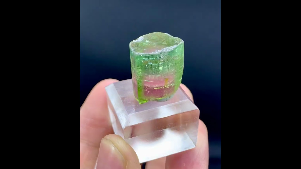 Watermelon Tourmaline Crystal from Paprok Afghanistan