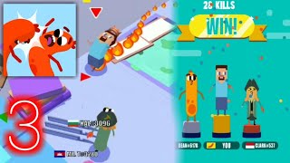 Sausage wars.io (Arena Mode) Gameplay walkthrough part 3 - 28 Kill screenshot 3