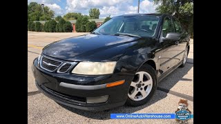 2003 *Saab 9-3* 93 Linear SPORT LOADED LEATHER SUNROOF LOW MILES 122K (Akron, Ohio)