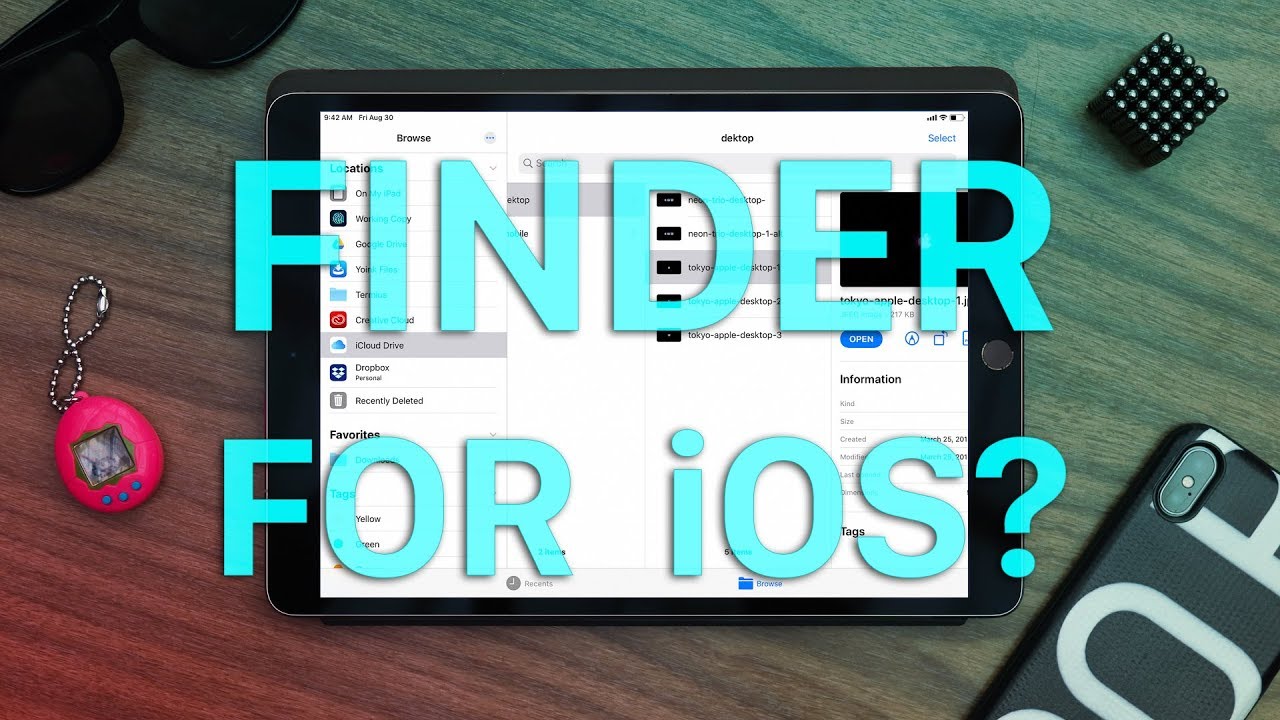 iOS 13 Files App Brings the Mac Finder to iOS YouTube