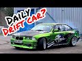 Can You Daily a Competition Spec Drift Car??? The BMW E36 323i!!!