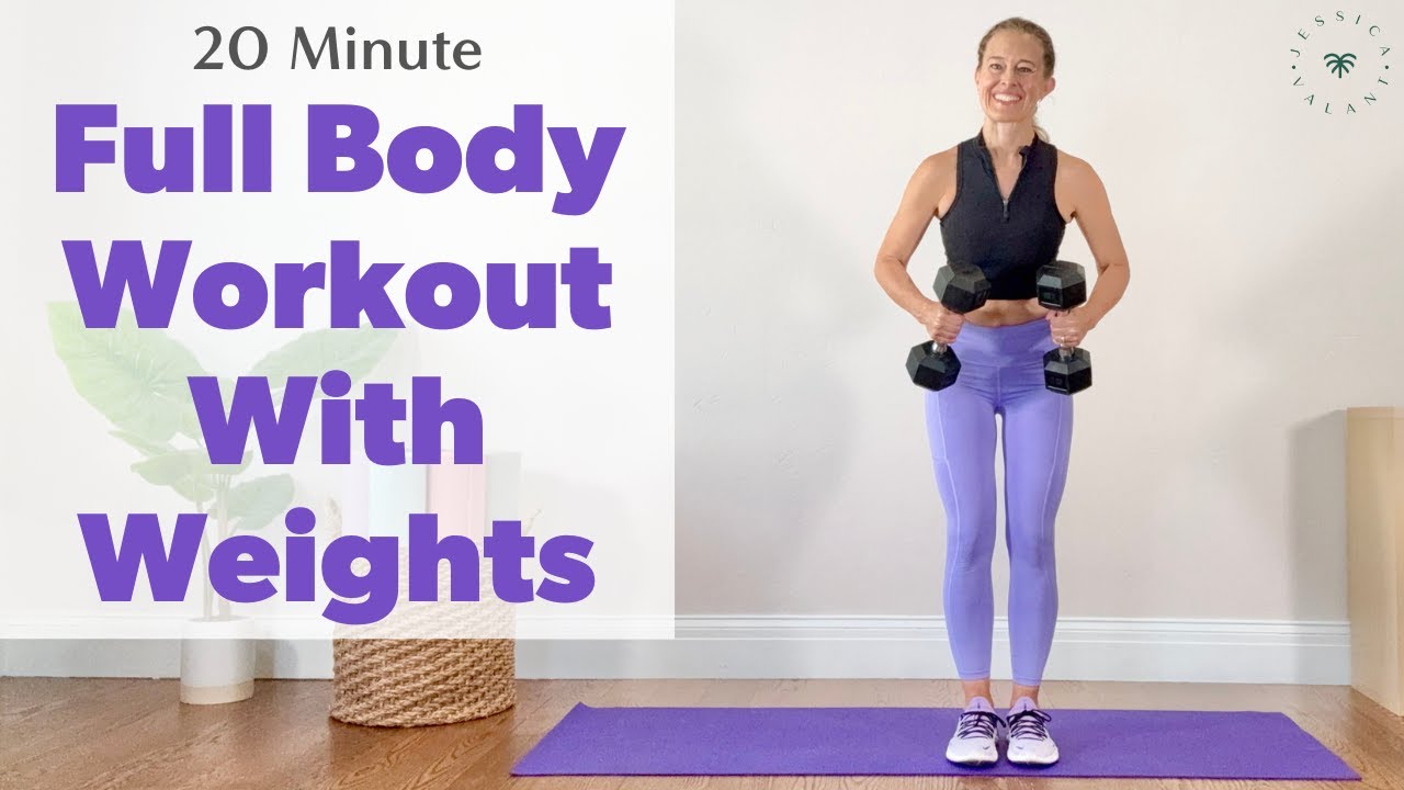20 Minute Full Body Workout With Weights!