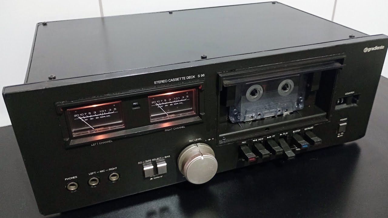 Tape Deck Gradiente S96 Anos 80 Revisado 100 Funcional (P/Venda) YouTube