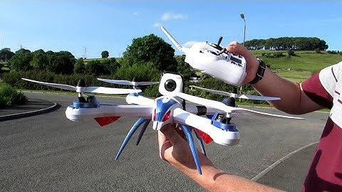 Tarantula X6 JJRC H16  - Review, Flight & FPV Cam View