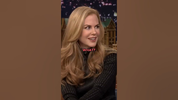 Nicole Kidman Recalls Awkward First Meeting with Jimmy Fallon That Left Everyone Confused