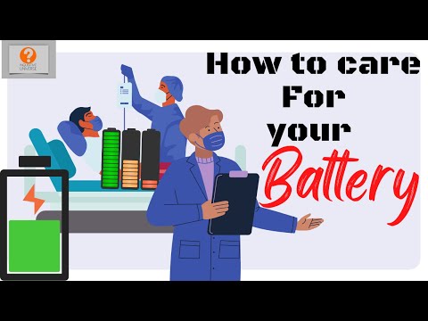 How to care for your battery