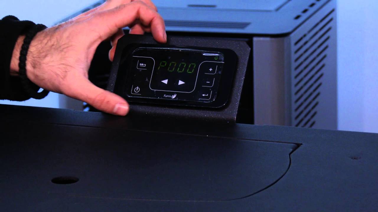 How to setup parameters of an air pellet stove Eco Spar Karina 10kW