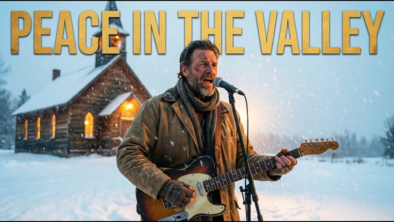 Peace in the Valley | Modern Country Gospel Worship Song | Gritty Male Vocals & Electric Guitar