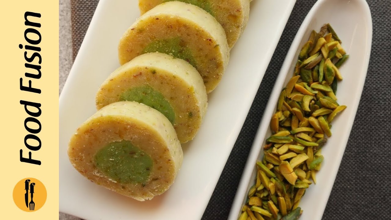 Pista Barfi Recipe By Food Fusion