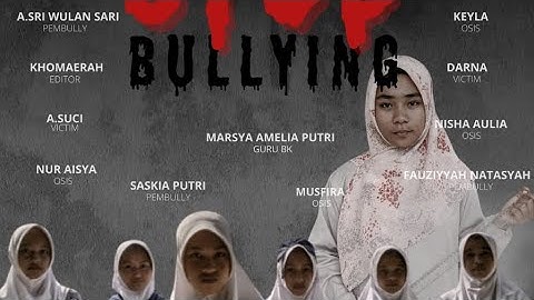 STOP BULLYING!! Kelas IX-E Group 2 MAPEL Informatika materi Vlog!