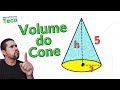 SOS Matemática Básica: Cálculo do Volume de um Cone