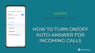 How to Turn On/Off Auto-answer for Incoming calls - Xiaomi [Android 11 - MIUI 12]
