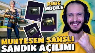 ŞANS AKTI AKTI! TAKİPÇİMİN HESABINI FULLEDİM   PUBG Mobile Sandık Açılımı