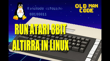 Linux Show: Run Atari 8bit Atirra EMU. Code Basic In External Editor + More