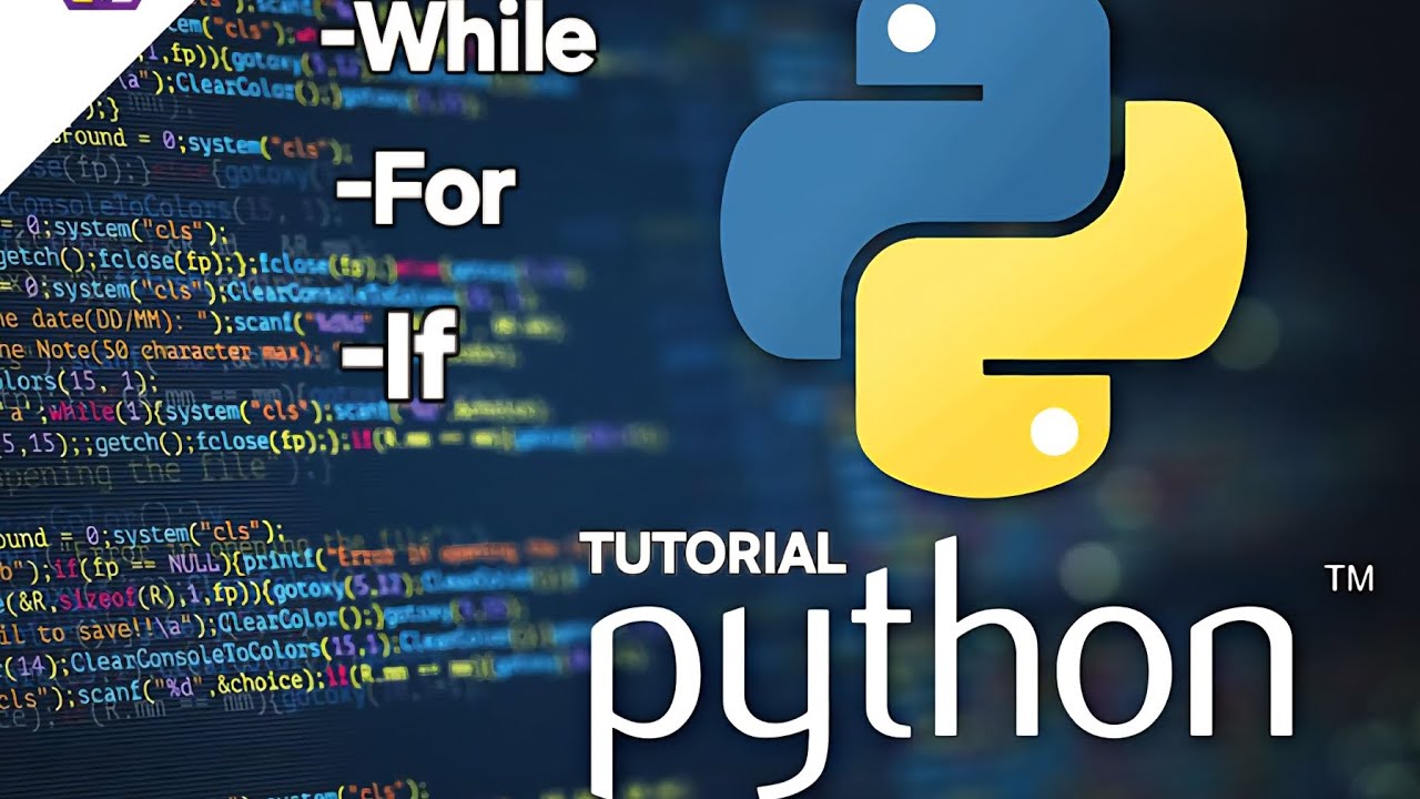 Tutorial de:While, For y If en Python - YouTube