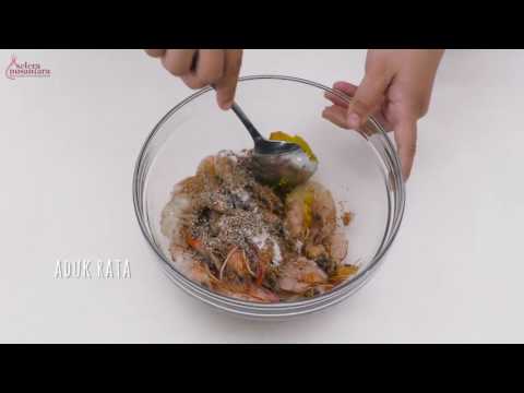 resep-sate-udang-bumbu-kuning