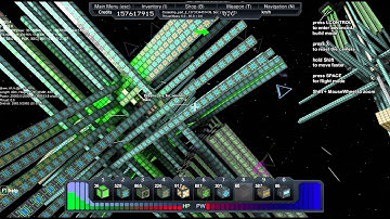 Starmade: building large cloaking and radar jamming ships
