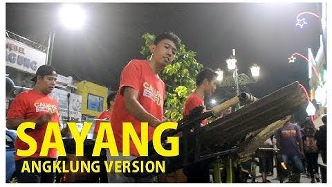 Sayang - Via Vallen (Angklung Malioboro Version)