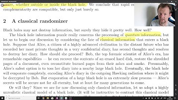 QI Reading seminar: section 2