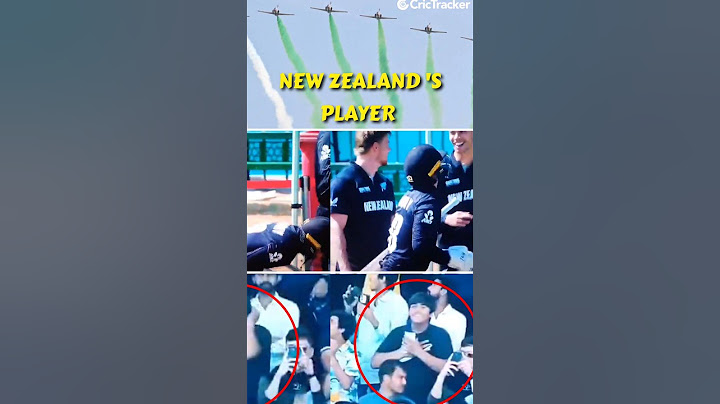 NZ VS PAK के Match में Airshow देखकर डर गई New Zealand Cricket Team 😨