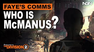 Who Is McManus? || Story / Lore || The Division 2