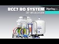iSpring Reverse Osmosis Water Filter RCC7 installation