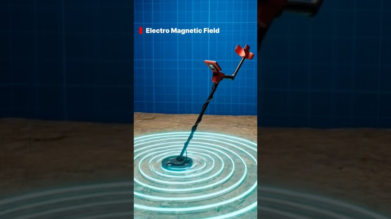 How to work metal detector 3D #shorts #3D #3danimetion