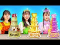 Poor vs rich vs giga rich girl at birt.ay party  funny stories about baby doll family