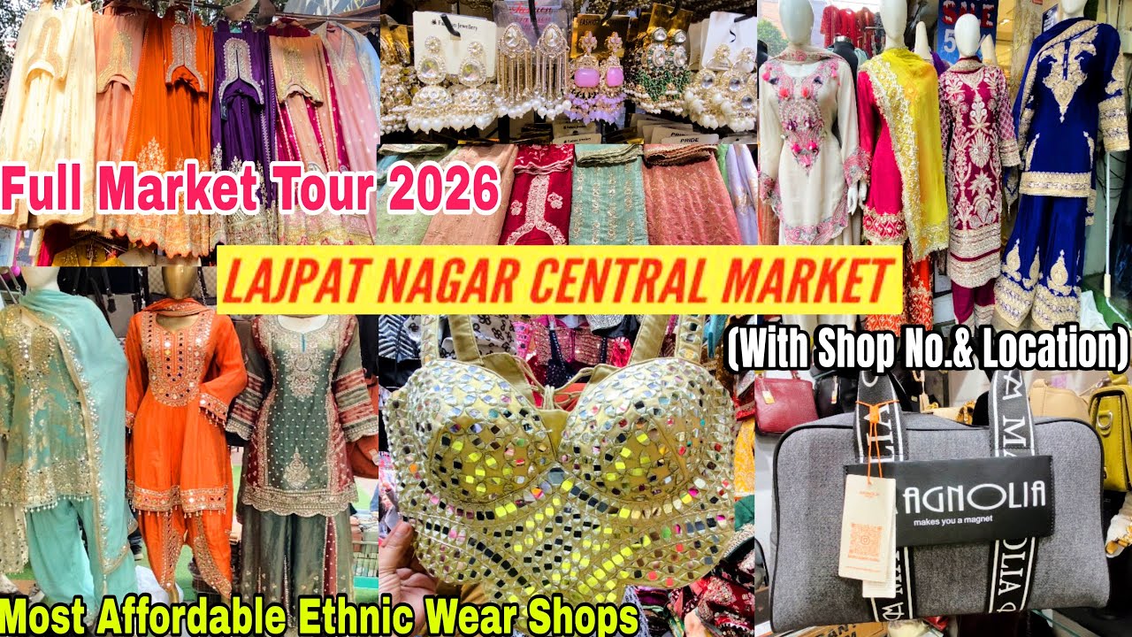 NEW YEAR COLLECTION LAJPAT NAGAR CENTRAL MARKET LATEST VIDEO DELHI WINTER COLLECTION 2026 RAMZAN
