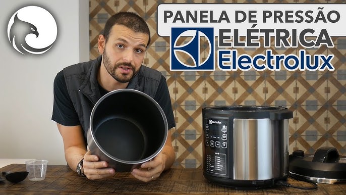 Panela de Pressão Elétrica PCE20 5L Prata - Electrolux on Vimeo