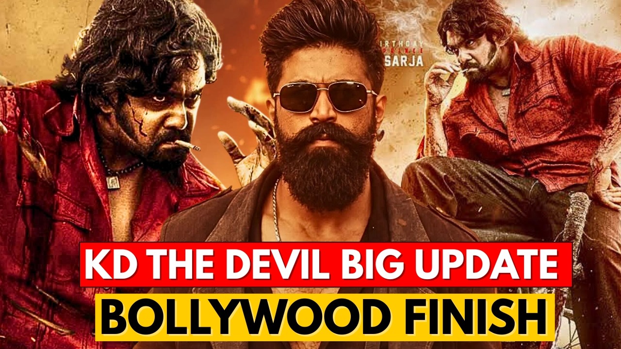 KD The Devil Movie Hindi Release Date & Trailer Update | Ye To Pagal Hai! 😱 Dhruva Sarja New Movie