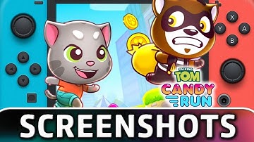 Talking Tom Candy Run Gameplay Walkthrough Part 6 - All Levels Game So Easy Game (iOS,Android)