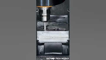 Most Satisfying CNC Milling ASMR 😌|Precision Metal Cutting#satisfying#asmr#cnc #engineering#machines