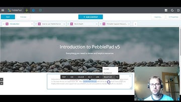 PebblePad v5 Webfolio Tour