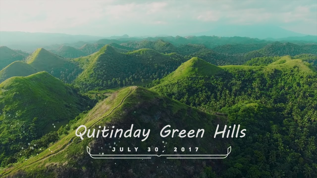 Quitinday Green Hills The Chocolate Hills of Bicol...sort of YouTube