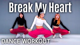 [Dance Workout] Dua Lipa  Break My Heart | MYLEE Cardio Dance Workout, Dance Fitness