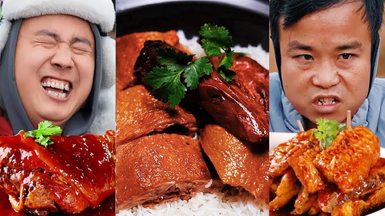 好大的红烧狮子头！配上手工彩椒酱，味道简直绝了