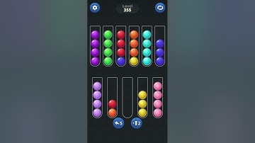Ball Sort by Infinite Joy (V2): Levels 354, 355, 356