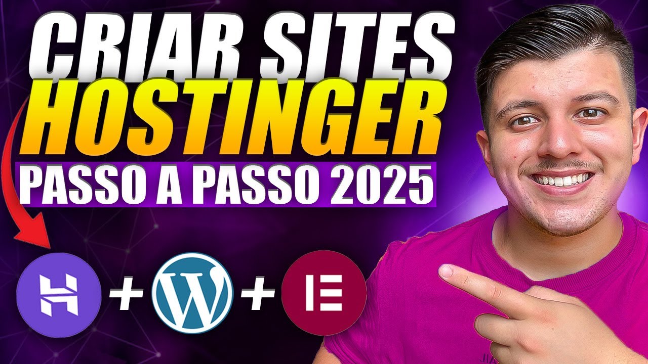HOSTINGER 2025: Tutorial Passo a Passo Completo CRIAR SITE (DOMÍNIO ...