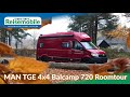 MAN TGE 4x4 Balcamp 720 Roomtour