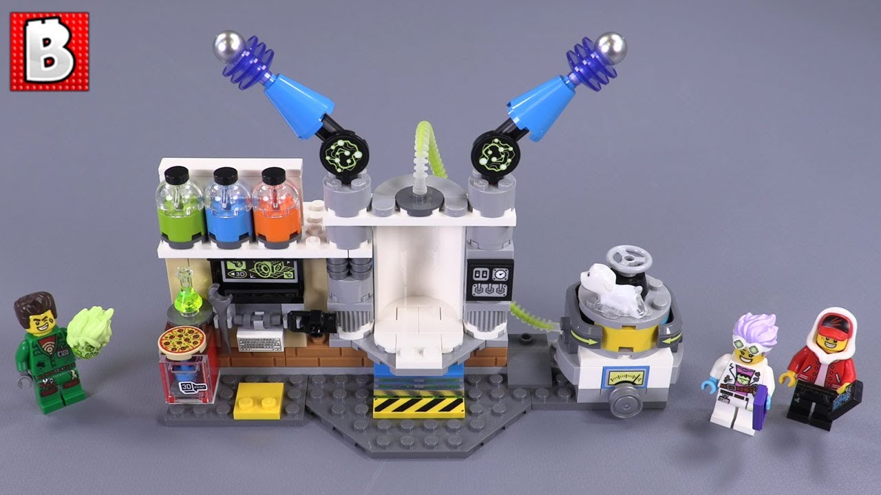 dygtige Lagring Missionær J.B.'s Ghost Lab LEGO Hidden Side Review Set 70418 - YouTube