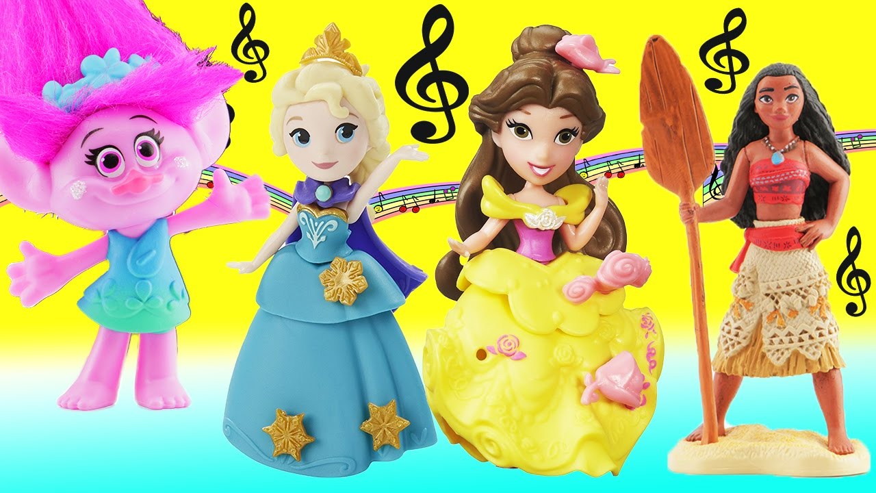 Disney Princess Singing Challenge hosted by Moana, Poppy, Branch