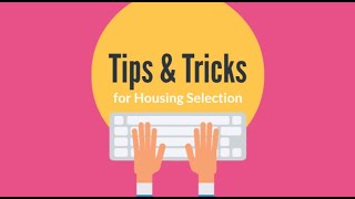 Tips for Juniors & Seniors
