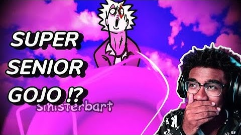 GOJO MEETS SUPER SENIOR GOJO!?!? | REACTION
