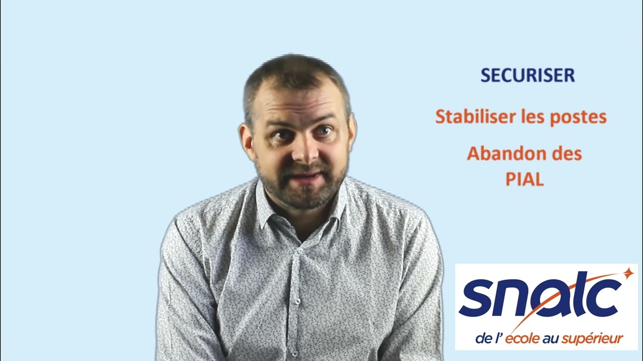 AESH: ce que le SNALC fait et propose pour vous