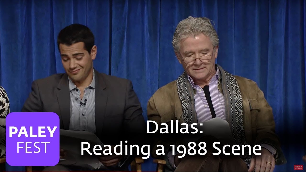 Dallas - Patrick Duffy and Jesse Metcalfe Read a Scene from a 1988 Episode