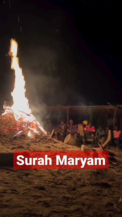 Surat Maryam Lantunan anak-anak Afrika